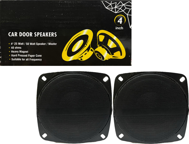 TradeZ CDPRS 60 WATT TDZ CAR DOOR 60 W 4 INCH SET OF 2 COMPONENTS SPEAKER Component Car Speaker(80 W)