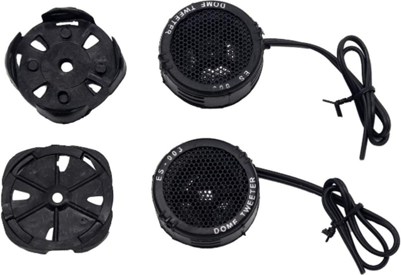 SixOhms High Efficiency 1.5 inch Dome Tweeter Set of 2 for Hi-Fi Car Audio System Tweeter Car Speaker(250 W)