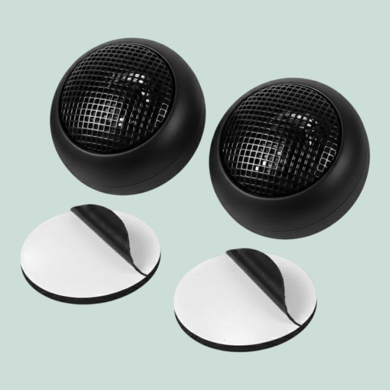 WRENS TW-01 Car Tweeter 250W Max Best for High Frequency Audio ST-017 Tweeter Car Speaker(250 W)
