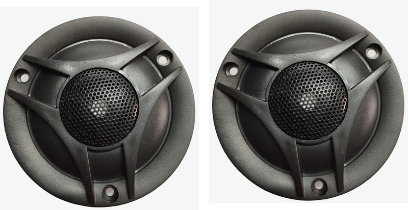 KAXTANG 3INCH 7cm 200 Watt Dome Tweeter for Audio System (Pack of 2) Tweeter Car Speake Tweeter Car Speaker(60 W)