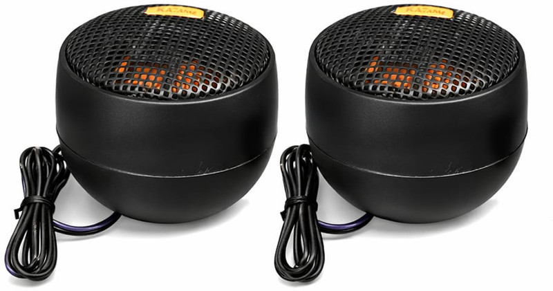KAXTANG Kaxtang Car Tweeters Mini Dome Tweeter NEW007NWMODEL 120W High Efficiency Mini Dome Tweeter Car Speaker(180 W)