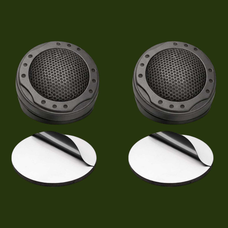 WRENS TW-06 250 Watt Car Tweeter Stylish Black Design AT-016 Tweeter Car Speaker(250 W)
