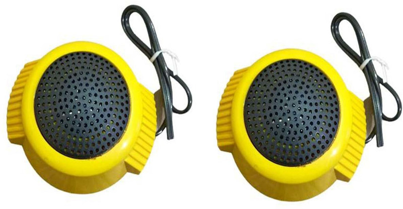 worldvoice World voice Car Tweeter (Pair) | High Frequency Loud Jhankaar Sound | WV-555 Tweeter Car Speaker(300 W)