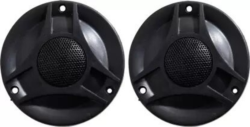 worldvoice Tweeter for Car & Audio System 80W max 4 ohms 4.5 KHz to 20 KHz (Pack of 2) 3 Inch Speaker MAX Power Tweeter Car Speaker(60 W)