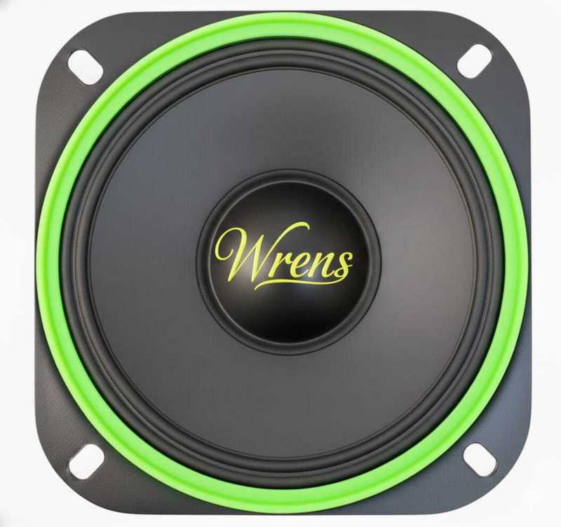 WRENS 320W 4 Inch Woofer Speaker Deep Bass Loud Car Music Sound MN-03 Coaxial Car Speaker(320 W)