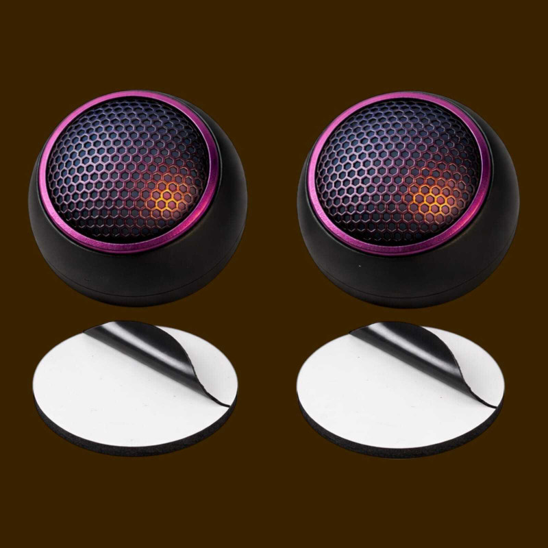 WRENS TW-05 250 Watt Car Tweeter Crystal Clear Sound Pair ST-051 Tweeter Car Speaker(250 W)