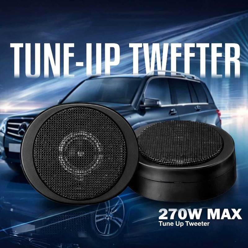 WRENS 270 Watt Max High Power Dome Tweeter with Crossover SR-011 Tweeter Car Speaker(270 W)
