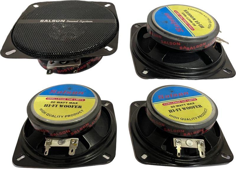 Eastar Salson 4 INCH 120W MAX DOOR SPEAKER 2 piece speaker in BOX Salson 04-120 Coaxial Car Speaker(400 W)