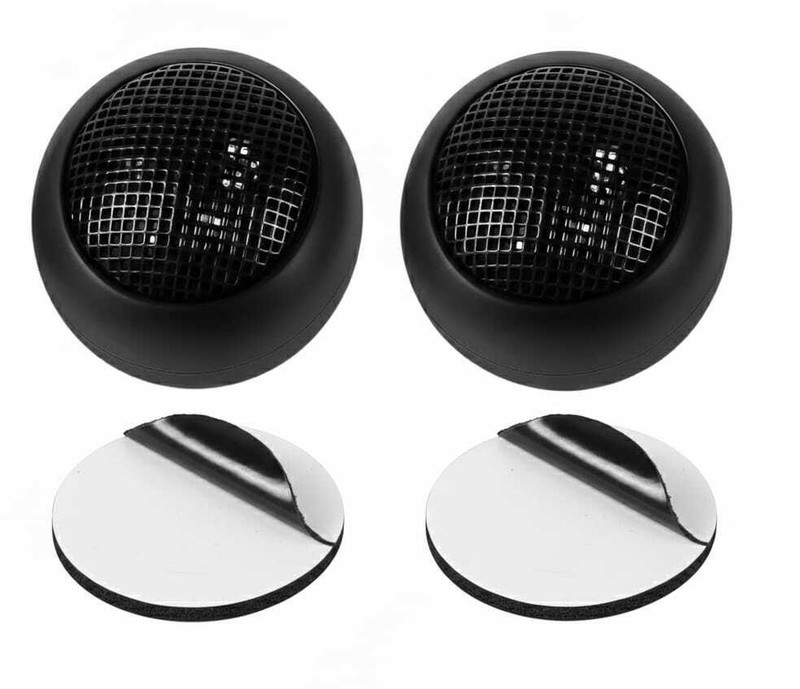 WRENS TW-01 250 Watt Max Car Tweeter Pair High Frequency Crystal Clear Audio ST-02 Tweeter Car Speaker(250 W)