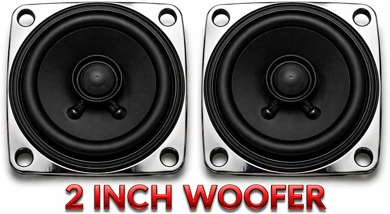 WRENS 2 Inch Mini Woofer 10Watt 4 Ohm Speaker for Bluetooth Sound System MN2-022P Coaxial Car Speaker(10 W)