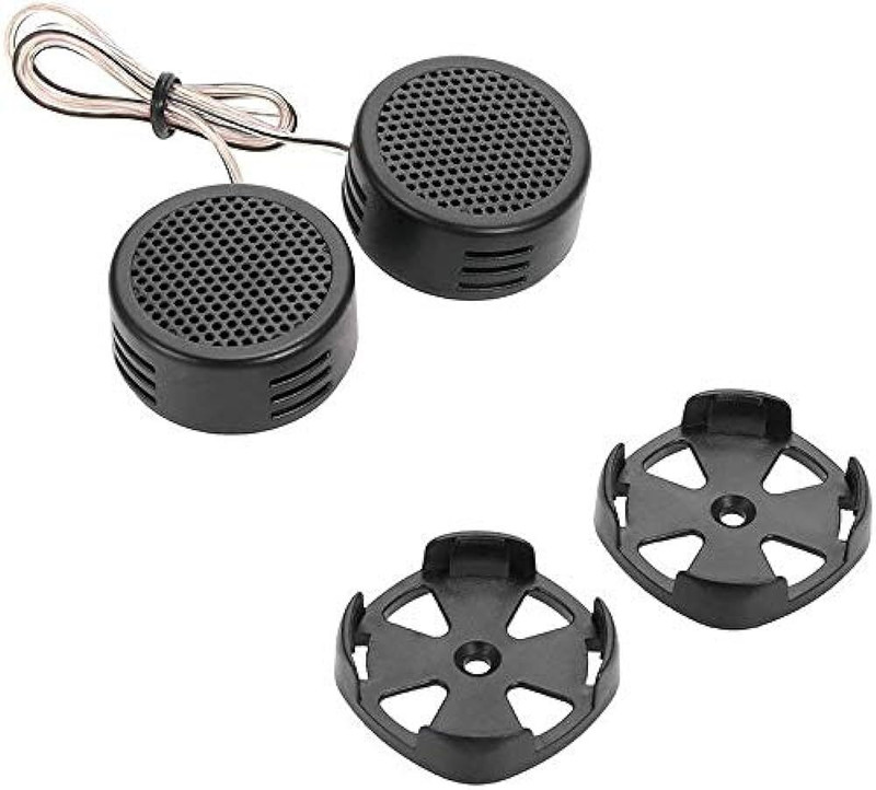 KAXTANG Kaxtang Max Dome Tweeters with Mounting Black Surface for car stereo 1.5INCH Tweeter Car Speaker(120 W)