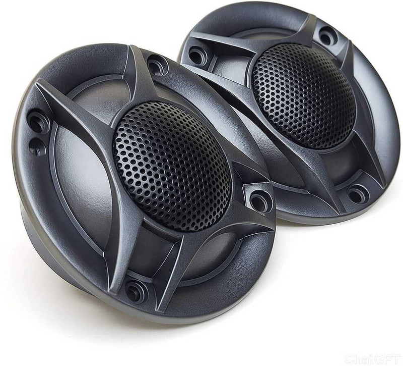 WRENS JP-102' 150 Watt-Car Tweeter Speakers | High Power Dome Audio Tweeter for Clear Sound Tweeter Car Speaker(150 W)