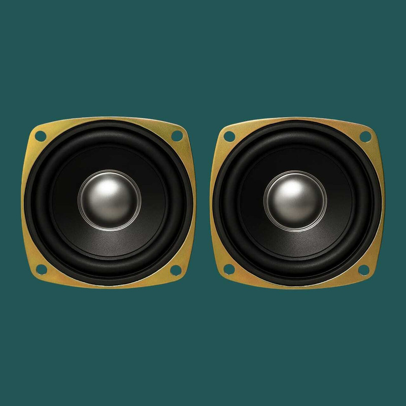 WRENS 3 Inch-240 Watt High Power Woofer Subwoofer for Home Theatre Car Music DD-082 Coaxial Car Speaker(240 W)