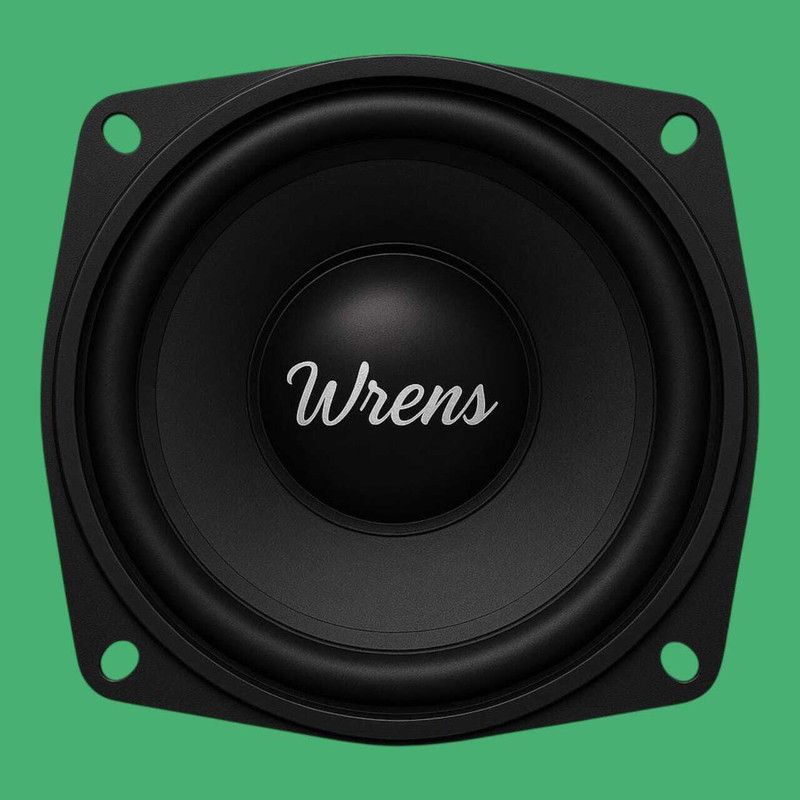 WRENS 4 Inch 120 Watt Subwoofer Speaker for Home Theatre and Music System ME-0009 Coaxial Car Speaker(120 W)