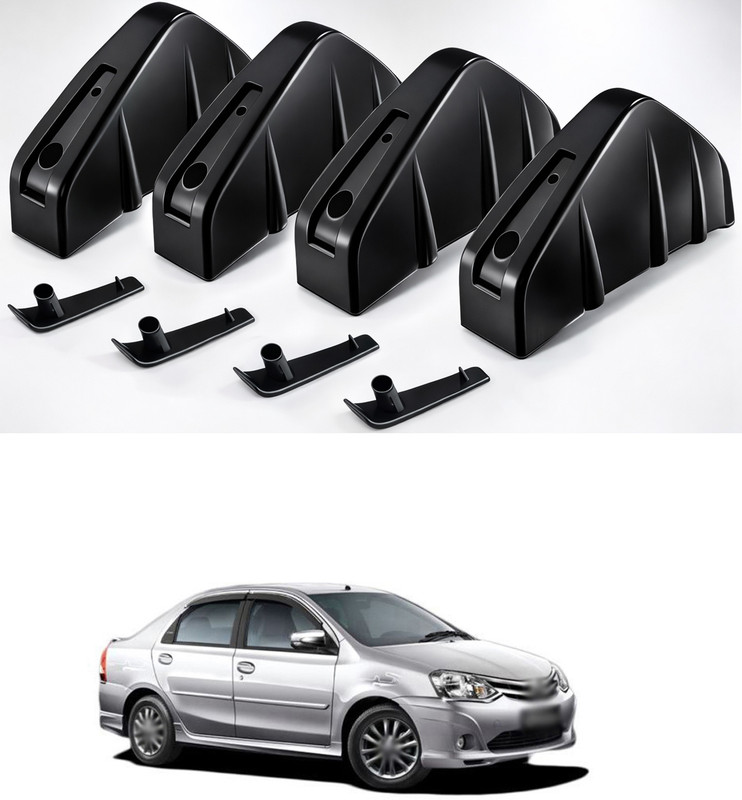 LOVMOTO Car Trunk Spoiler Rear Bumper Diffuser Fins Glossy Black ABS Splitter sg19 Car Flywheel