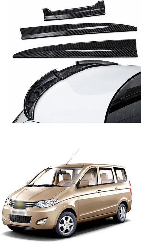 GONAMA Aluminium, Plastic Car Bumper Guard(Multicolor, Pack of 3, Toyota, Fortuner)