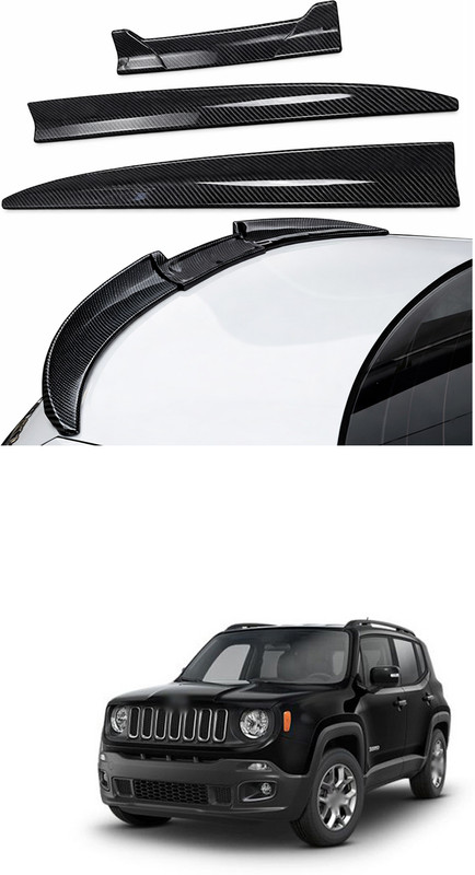 GONAMA Aluminium, Plastic Car Door Guard(Multicolor, Pack of 3, Mitsubishi, Outlander)
