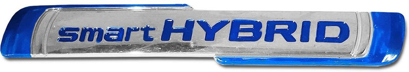 DIGICLIMBER Emblem for Car(Silver, Blue)