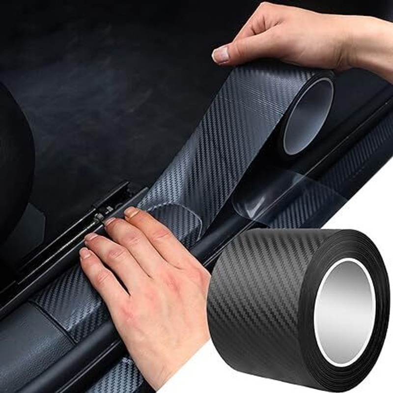 Hummer Tech Vinyl Car Door Guard(Black, Pack of 1, Audi, BMW, Ford, Honda, Hyundai, Baleno, Ecosport, Creta, XUV 500)