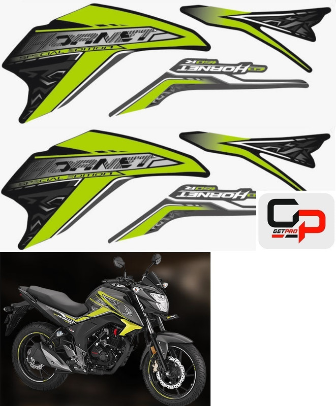GetPro Sticker & Decal for Bike(Green)