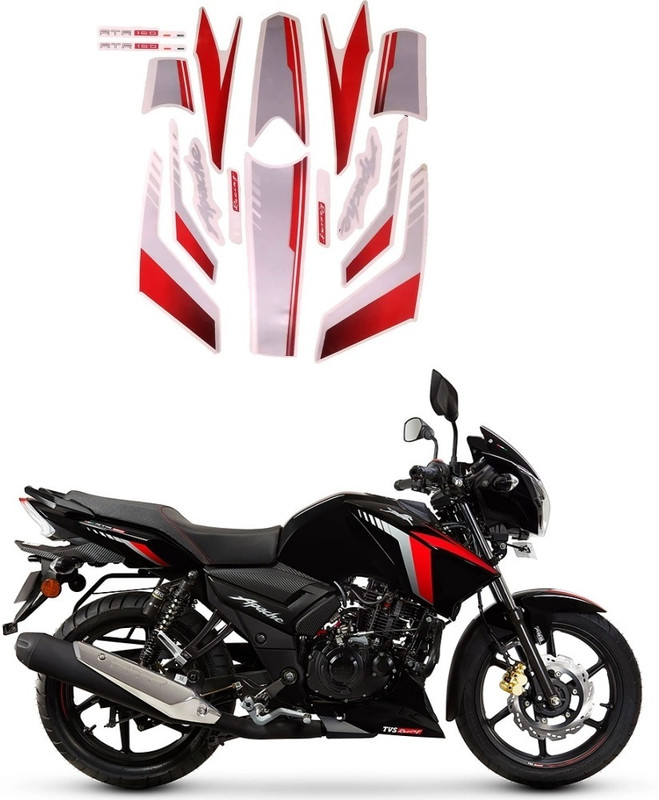 Stylemazee Sticker & Decal for Car & Bike(Silver)