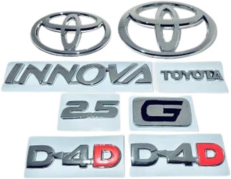 wrrphy Emblem for Car(Silver, Transparent)