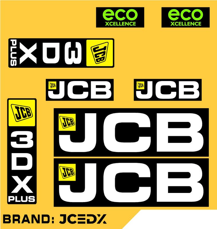 JCEDX Sticker & Decal for Car(Black, White, Yellow)