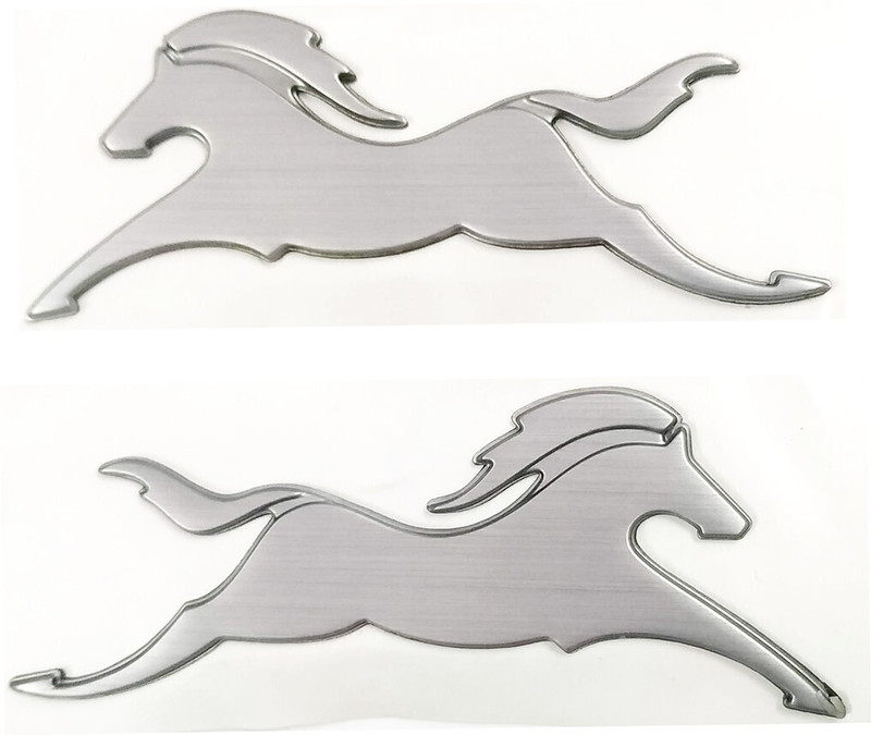 SHREE Emblem for Bike(Grey)