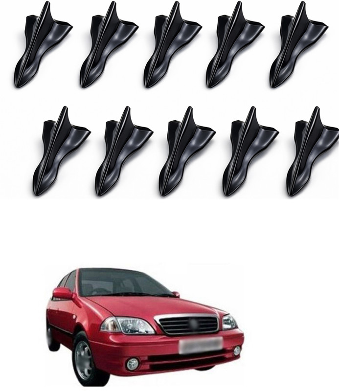 LOVMOTO Universal Shark Fin Roof Spoiler for Car Aerodynamic Fin Spoiler Adhesive sg202 Universal Shark Fin Roof Spoiler for Car Aerodynamic Fin Spoiler Adhesive sg202 Car Dashboard Cover(Hyundai Santro)