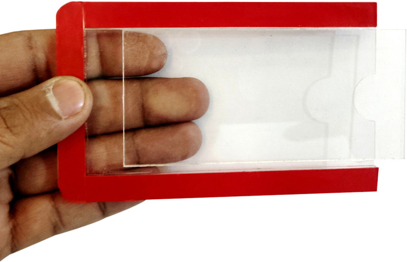 CB Track 1 Card Holder(Set of 1, Red)