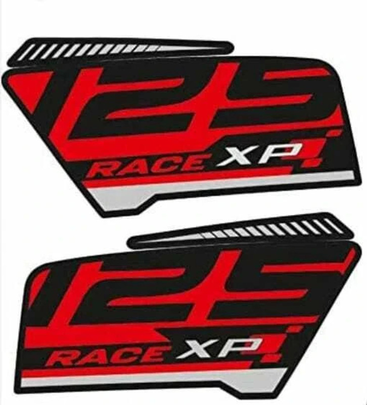 PRB Sticker & Decal for Scooter(Red, Black)