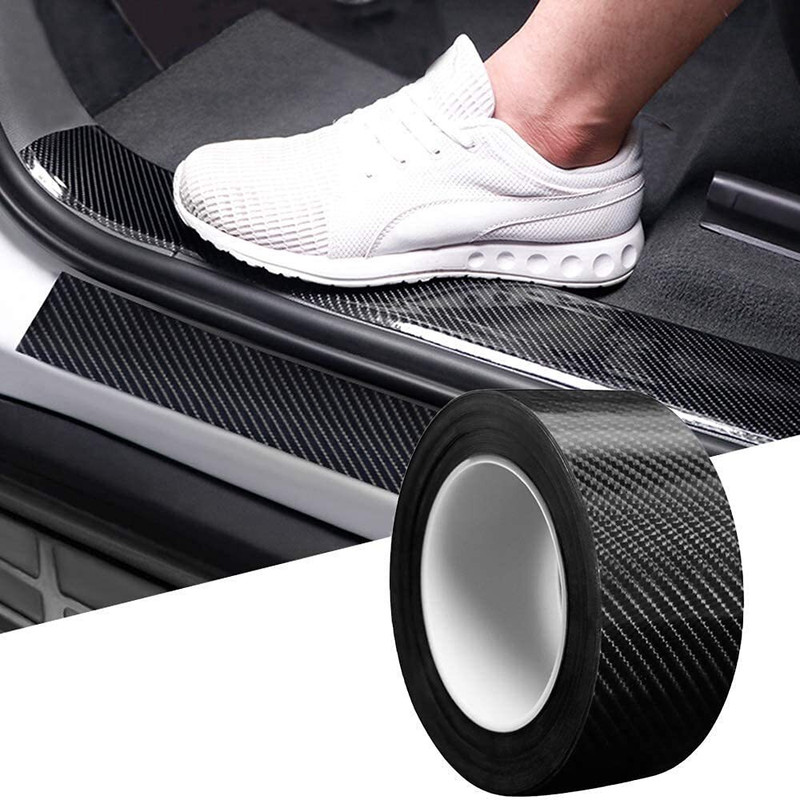 flerific Car Scratch Tape Anti Scratch Edge Guard Waterproof Car Seal Strip Car Beading Roll For Bumper(5 m)