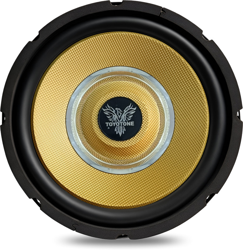 TOYOTONE 10" Subwoofer Infinity Series – 700W Peak Power 4Ohm / 1.5" Copper Coil / 120mm Single Magnet Ideal for Upgrading Car Bass Tubes, Home Subwoofer Systems Subwoofer(Passive , RMS Power: 150 W)