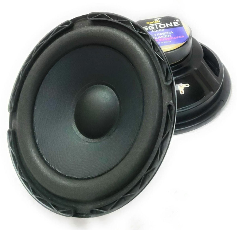 Biggtone 8 inch subwoofer tower for Car and home 150 watt Black Subwoofer(Powered , RMS Power: 150 W)