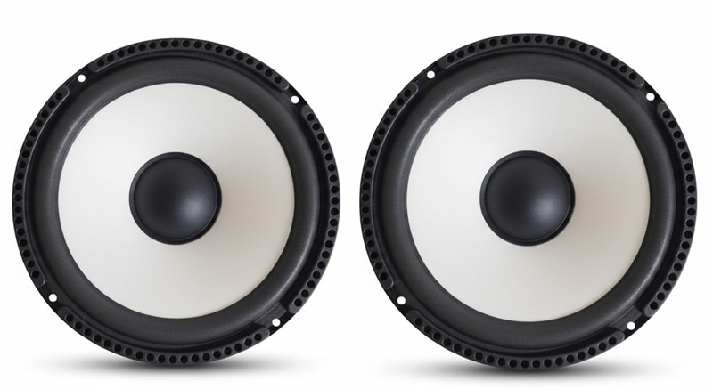 Virtual mart india VMITWOCWBS 8 Inch Woofer Speaker Combo Set (2 PCS) Subwoofer(Powered , RMS Power: 200 W)