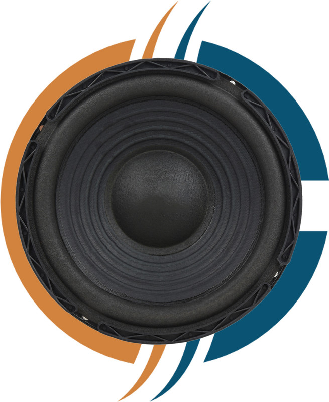Electronics Crafts 8"inch woofer audio speaker 8" HI-Fi Sound Woofer 4 ohm 200watt Magnet(90×17) black Component Car Speaker(150 W)