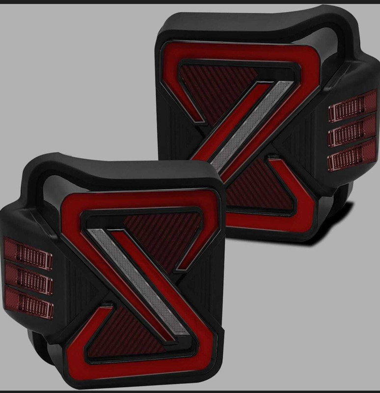Auto MT LED Rear Tail-Light wid Turn Signal-Indicator Brake Light For Wrangler&Thar 2020 Car Suspension Kit