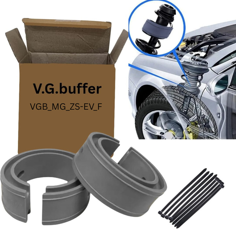 VGBUFFER ARAI tested Coil spring buffer ZS-EV 2 Pc FRONT Car Suspension Kit