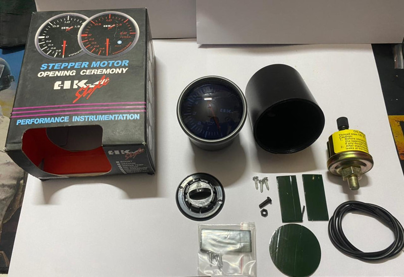 Auto MT HKS OIL-PRESSUR Gauges Series HKS Car Dashboard Meter UNIVERSAL Car Flywheel