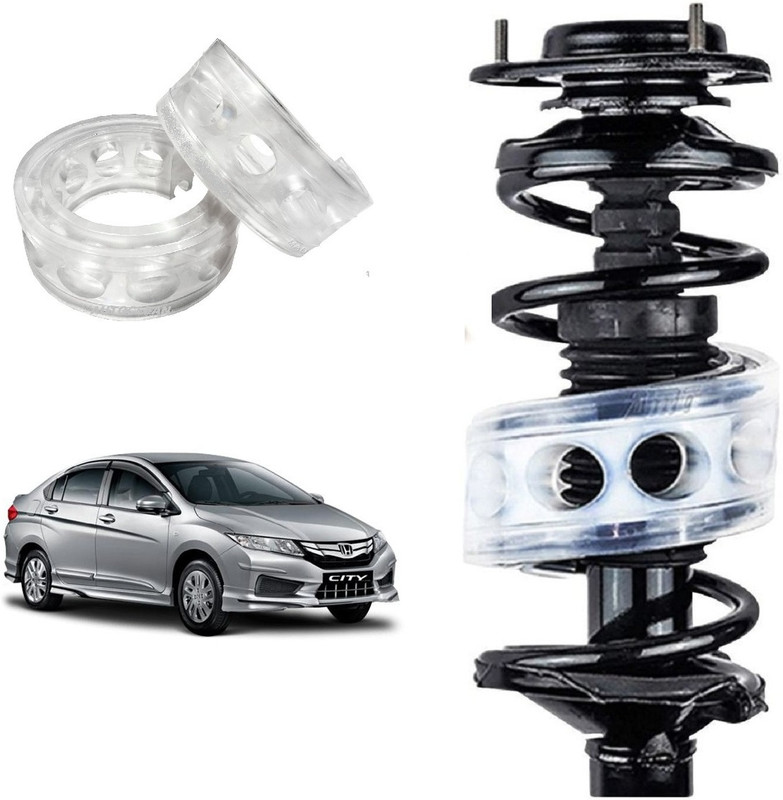 AutoClean FRONT COIL SPRING BUFFER FOR CITY IDTEC ALL MODELS SIZE B ( FR + FL SHOCKER ) Car Suspension Strut