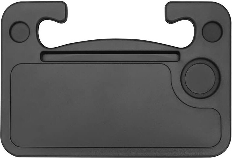 Campark Car Food Trays for Eating with iPad Tablet Slot Cup Holder Tray Table