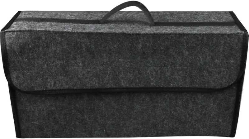 Verilux Felt Tool Bag Car Organizer 50x15x24 Storage Case Trunk Organizer(Black)