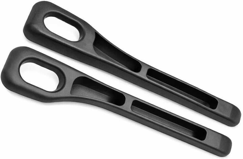 WORLDGLOBAL Car Seat Gap Filler Organizer Pack of 2 Universal Car Interior Storage Pocket Trunk Organizer(Black)