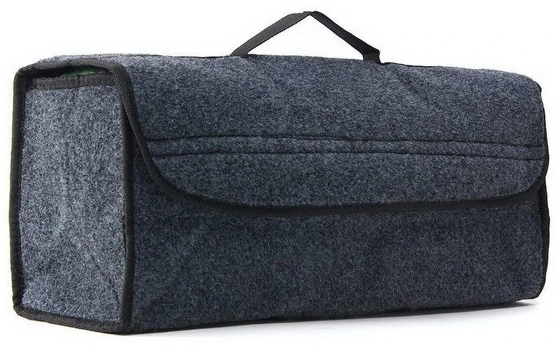 JVCV Car Trunk Boot Organizer, Car Storage and Organizer Trunk Organizer(Grey)
