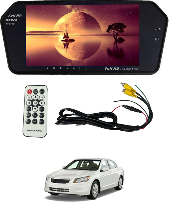MATIES Universal 7inch BT USB/MP3 With Remote Control Screen For Car Dashboard-05 Black LCD(17 cm)