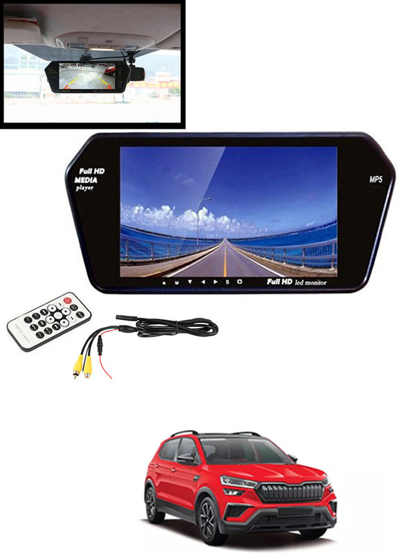 MATIES Video/Audio 7inch Full Touch Button BT Screen For Car-167 Black LCD(17 cm)