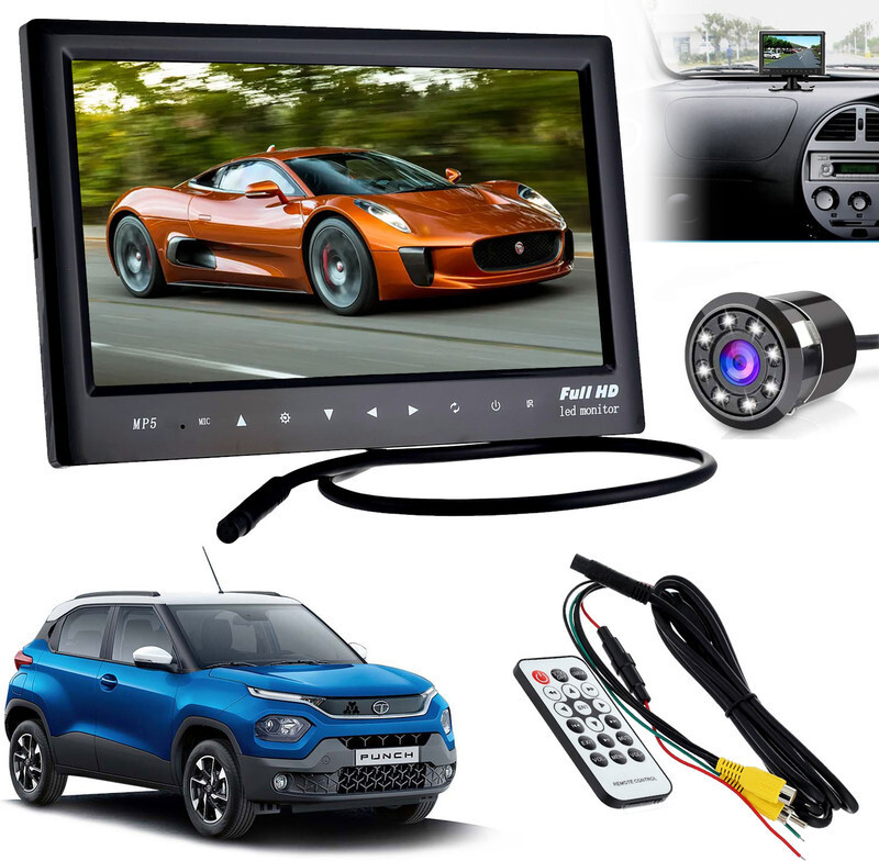 AUTO PEARL 7 Inch Bluetooth Rear View LCD Monitor & Camera Dashboard Screen MP3 FM Radio Black LCD(17.78 cm)