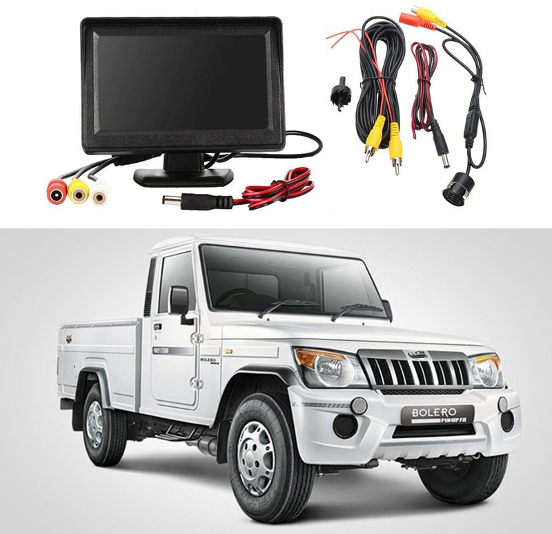 ModifyStyle 4.3inch Display + Parking Camera for Bolero Pickup (2012 to Present) Black LCD(10.9 cm)