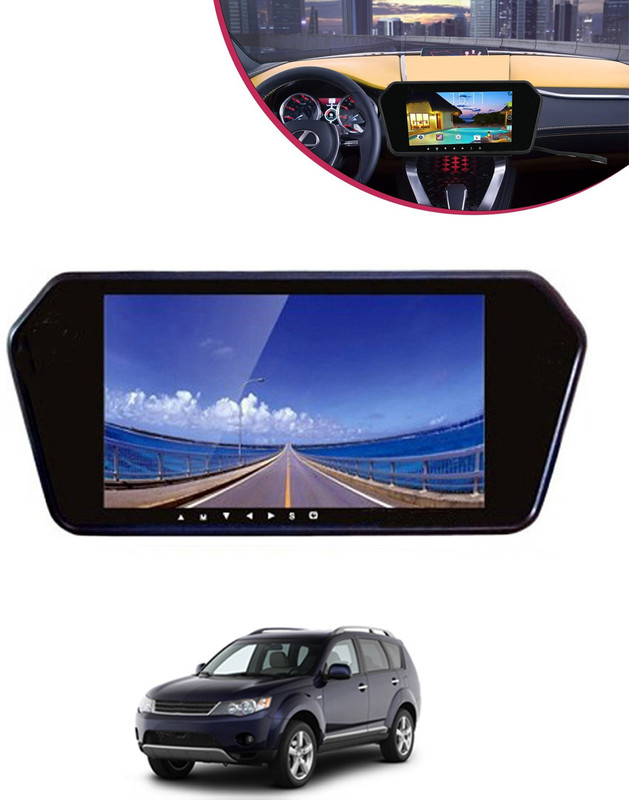 AYW 7inch Rearview LED Monitor Full HD With USB/TF Card/For Car-200 Black LCD(18 cm)