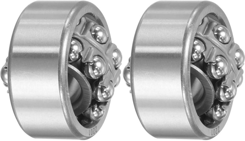 ZMS 2201 Self Aligning 2 PIECE ID-12MM OD-32MM WIDTH-14MM Vibrator Spherical Bearing Wheel Bearing